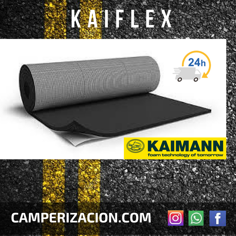 ▷ ✓ KaiFlex 20mm Aislante térmico rollo 10x1,5m, 15m² PORTE GRATUITO