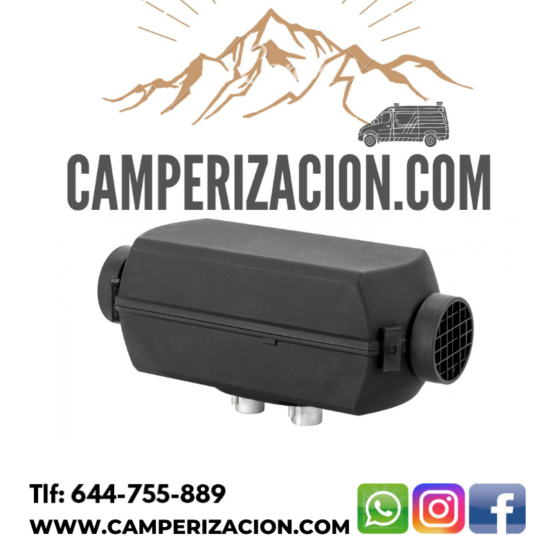 CALEFACCION ESTACIONARIA PLANAR 12V 4D 4kw CON MANDO DIGITAL - D'Camper