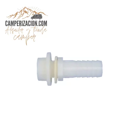 Pasamuros recto para mangueras 25mm Pasamuros recto para mangueras 25mm